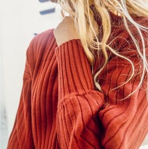 Crop sweater